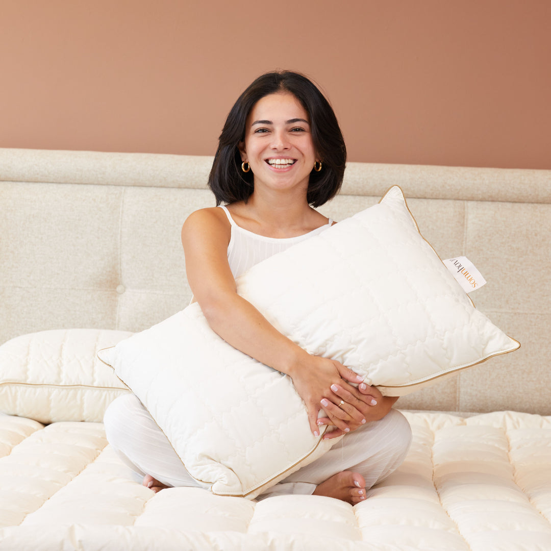 Organic Wool Pillow 50x60