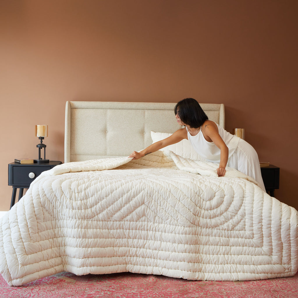 Merino Wool Quilt 150x190