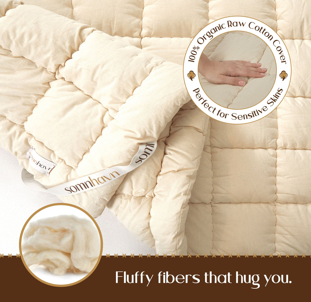 Merino Wool Mattress Topper